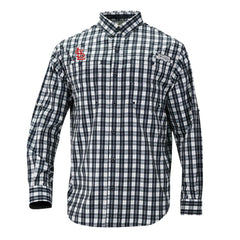 Navy St. Louis Cardinals Columbia Super Tamiami Omni-Shade Long Sleeve Button-Down Shirt