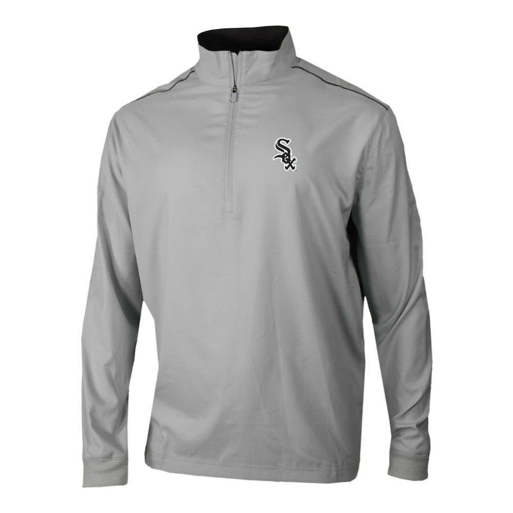 Gray Chicago White Sox Columbia Omni-Wick Bogey's Paradise Quarter-Zip Pullover