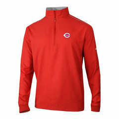 Red Cincinnati Reds Columbia Omni-Wick Bogey's Paradise Quarter-Zip Pullover