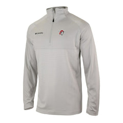 Gray Pittsburgh Pirates Columbia Omni-Wick Raglan Rockin' It Quarter-Zip Pullover