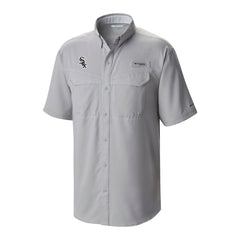 Gray Chicago White Sox Columbia Omni-Wick Low Drag Offshore Button-Up Shirt