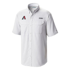 White Arizona Diamondbacks Columbia Omni-Wick Low Drag Offshore Button-Up Shirt