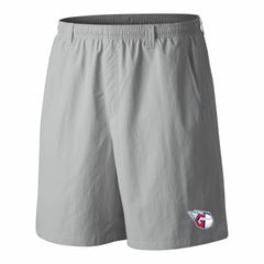 Gray Cleveland Guardians Columbia PFG Backcast III Water Shorts