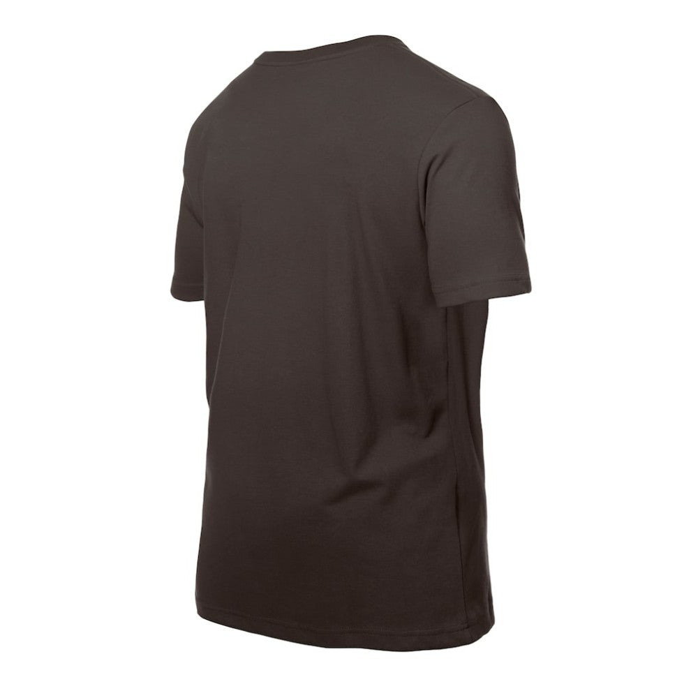 Brown San Diego Padres New Era Dominican Republic Flag Logo T-Shirt