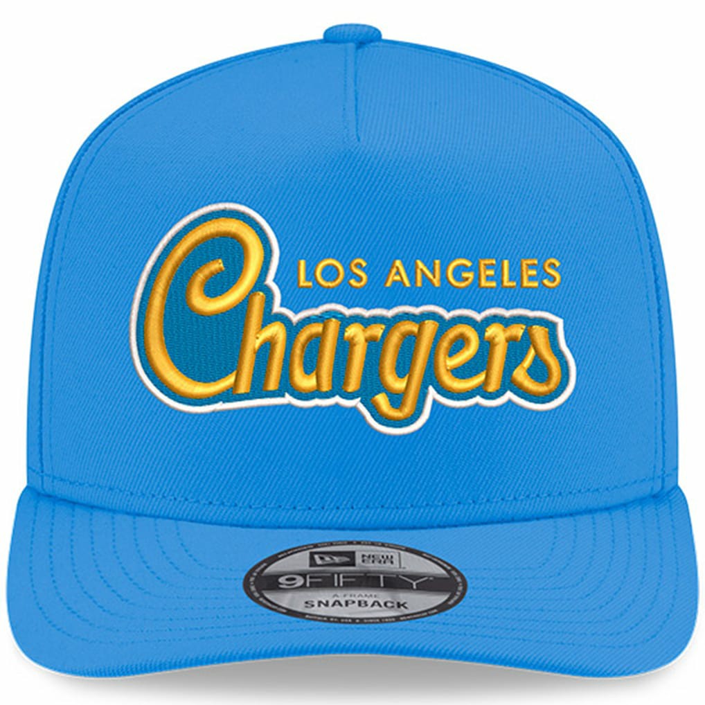 Charger Power A-Frame 9FIFTY Snapback Hat - Los Angeles Chargers Hats