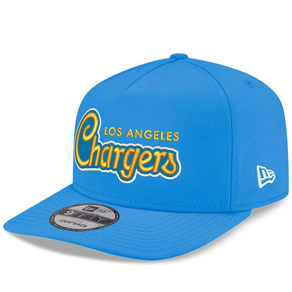 Charger Power A-Frame 9FIFTY Snapback Hat - Los Angeles Chargers Hats