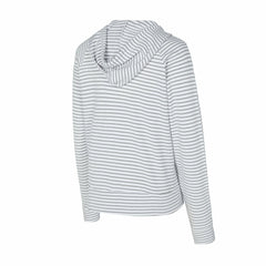 Concepts Sport Women's Liftoff Striped V-Neck Hoodie - Kansas City Chiefs Hoodies
