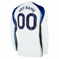 Tottenham Hotspur 2025/26 Home Replica Long Sleeve Custom Jersey
