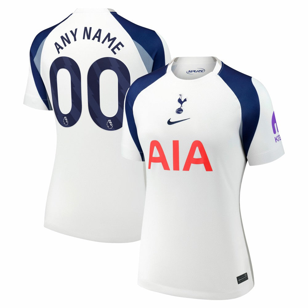 Tottenham Hotspur Women's 2025/26 Home Replica Custom Jersey