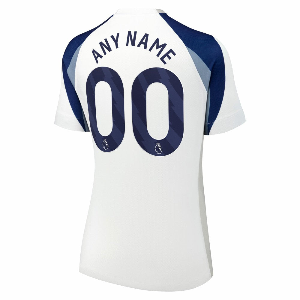 Tottenham Hotspur Women's 2025/26 Home Replica Custom Jersey