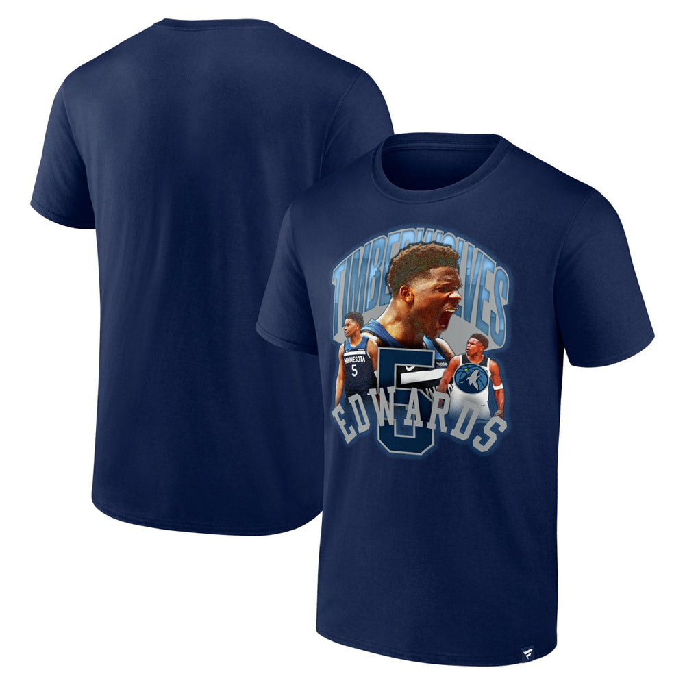 Fanatics Anthony Edwards Minnesota Timberwolves Notorious 4.0 T-Shirt