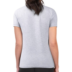 Heather Gray Miami Marlins G-III 4Her by Carl Banks Women's Super-Slim Fit Lightweight Shadow Logo Graphic T-Shirt