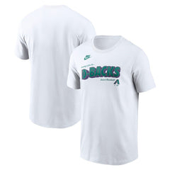 White Arizona Diamondbacks Nike Local Hometown T-Shirt