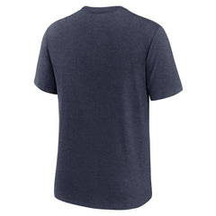 Heather Navy Chicago Cubs Nike Local Hometown Tri-Blend T-Shirt