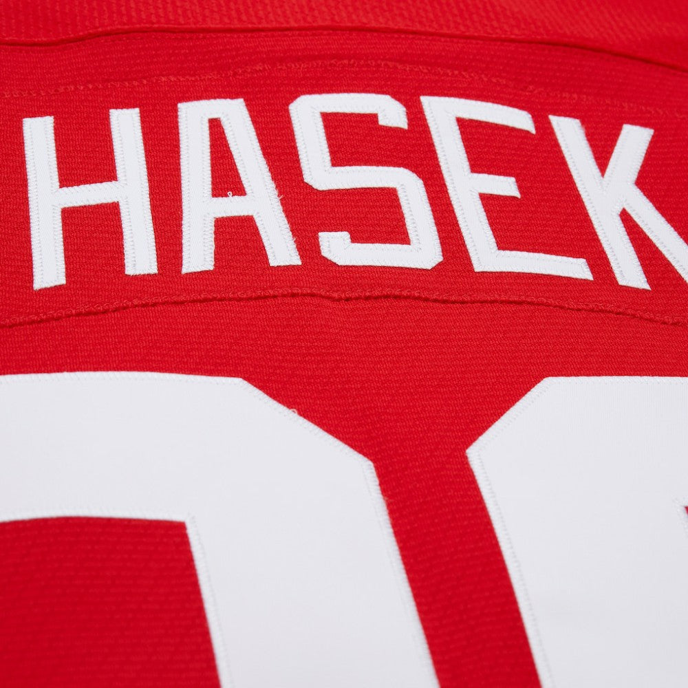 NHL Dominik Hasek Detroit Red Wings Mitchell & Ness 2007-08 Power Play Jersey