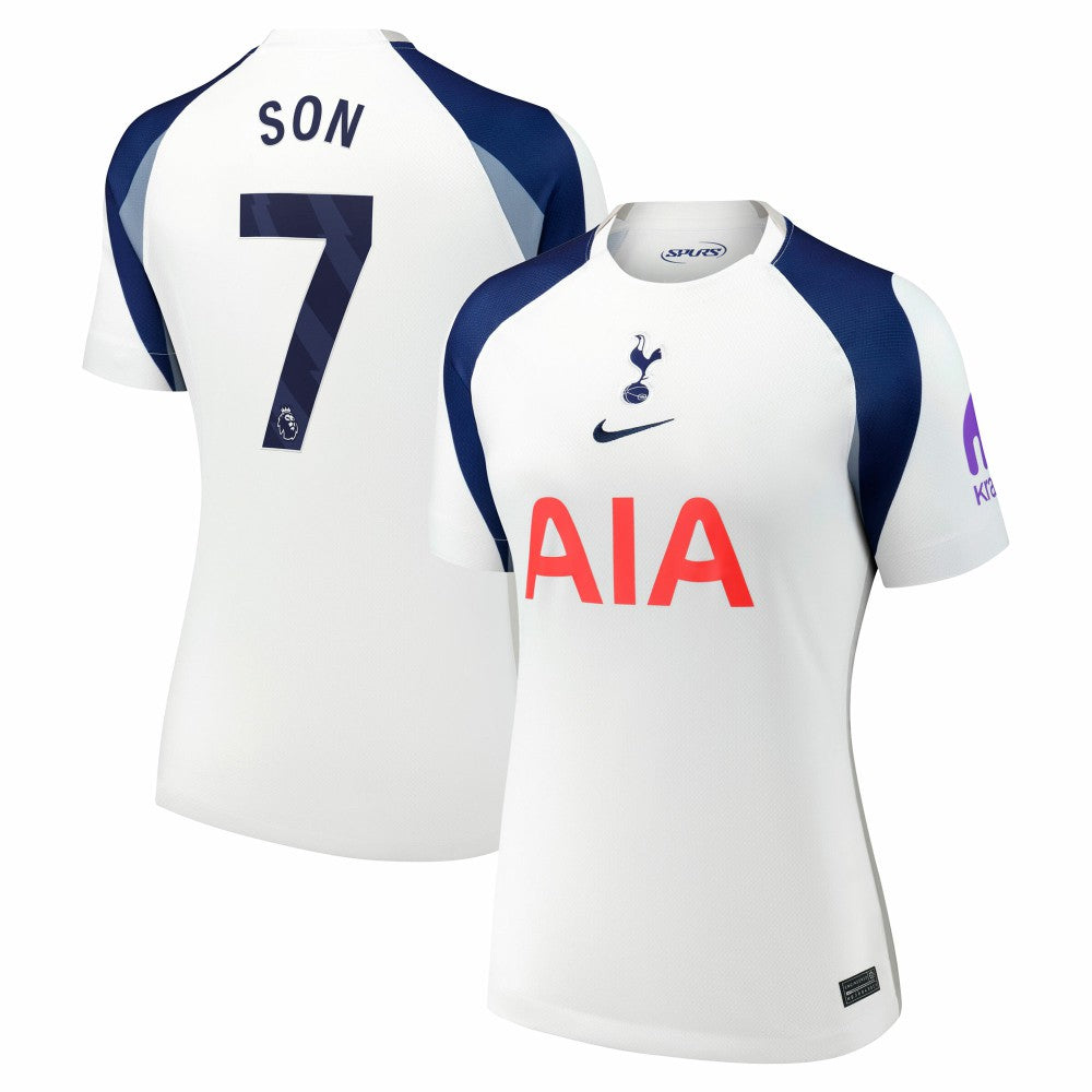 Son Heung-Min Tottenham Hotspur Women's 2025/26 Home Replica Jersey
