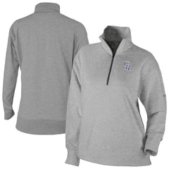 Gray Colorado Rockies Columbia Women's Birchwood Hills Quarter-Zip Pullover