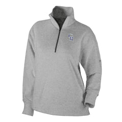 Gray Colorado Rockies Columbia Women's Birchwood Hills Quarter-Zip Pullover