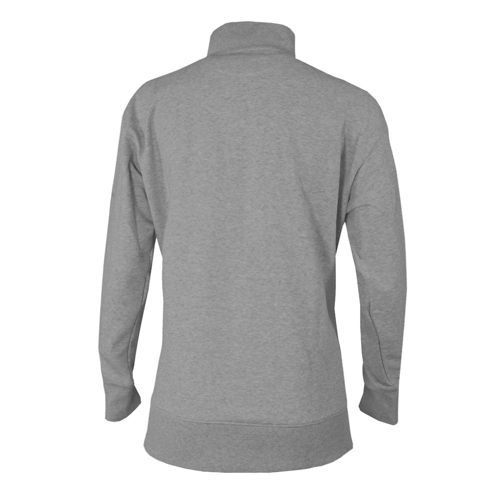 Gray Chicago Cubs Columbia Women's Birchwood Hills Quarter-Zip Pullover