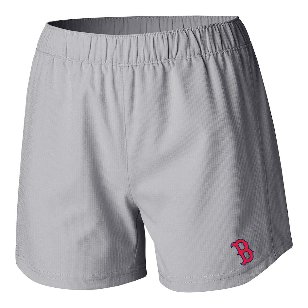 Gray Boston Red Sox Columbia Women's Tamiami Pull-On Shorts