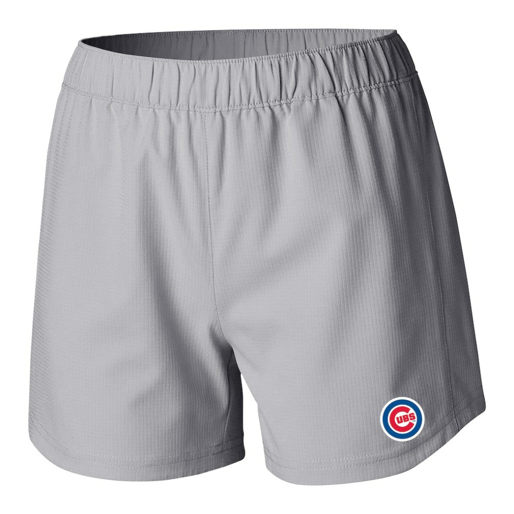 Gray Chicago Cubs Columbia Women's Tamiami Pull-On Shorts