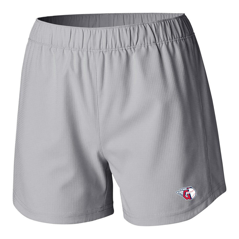 Gray Cleveland Guardians Columbia Women's Tamiami Pull-On Shorts