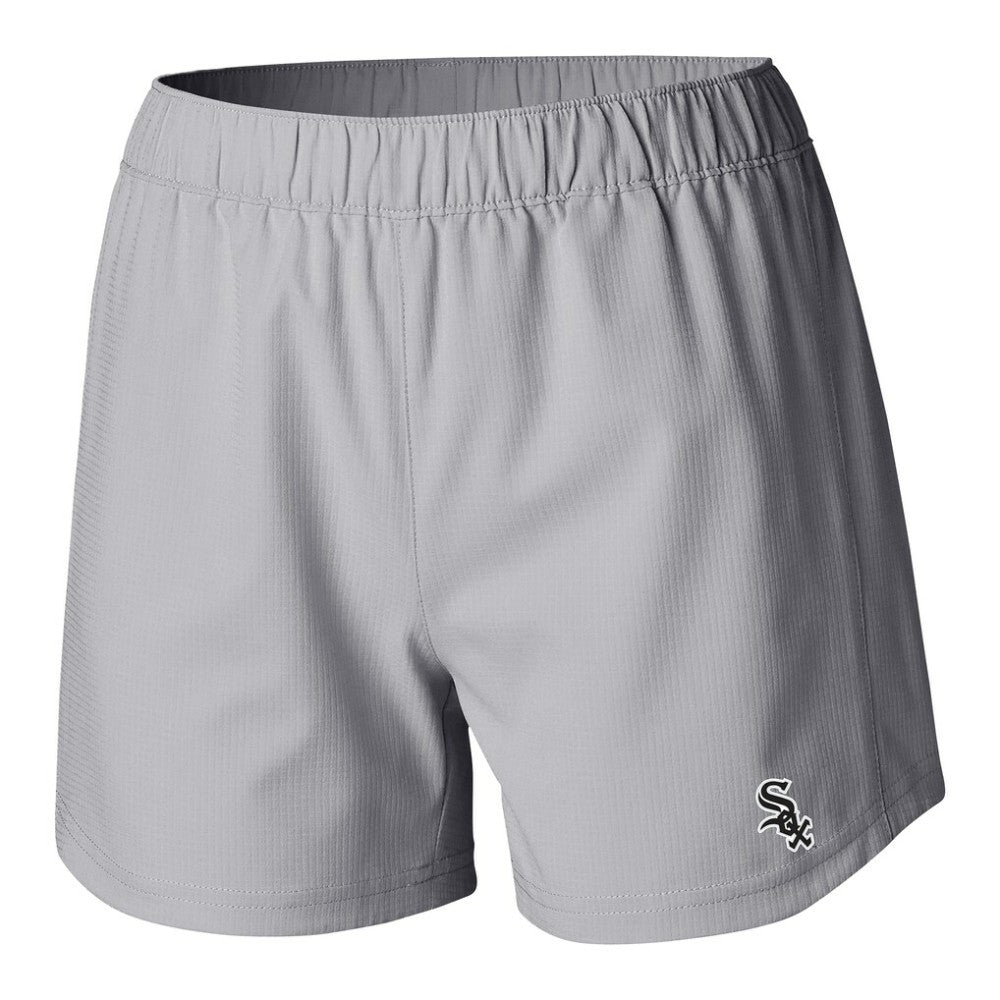 Gray Chicago White Sox Columbia Women's Tamiami Pull-On Shorts