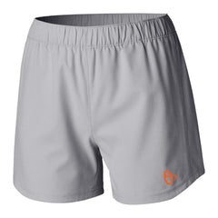 Gray Baltimore Orioles Columbia Women's Tamiami Pull-On Shorts