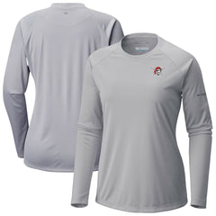 Gray Pittsburgh Pirates Columbia Tidal Tee II Long Sleeve T-Shirt