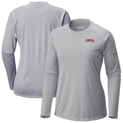 Gray Arizona Diamondbacks Columbia Tidal Tee II Long Sleeve T-Shirt
