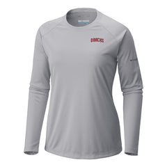 Gray Arizona Diamondbacks Columbia Tidal Tee II Long Sleeve T-Shirt