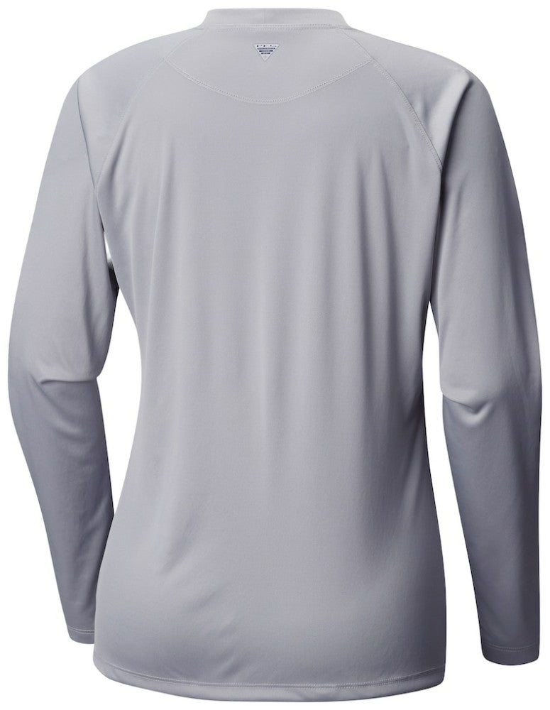 Gray Arizona Diamondbacks Columbia Tidal Tee II Long Sleeve T-Shirt