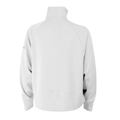 White Seattle Mariners Columbia Women's Wickhams Hills Raglan Omni-Wick Quarter-Zip Pullover