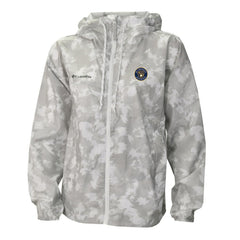 Gray/White Milwaukee Brewers Columbia Women's Flash Challenger Full-Zip Hoodie Windbreaker Jacket