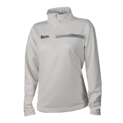White Chicago White Sox Columbia Women's Skiff Guide Fleece Half-Zip Pullover Jacket