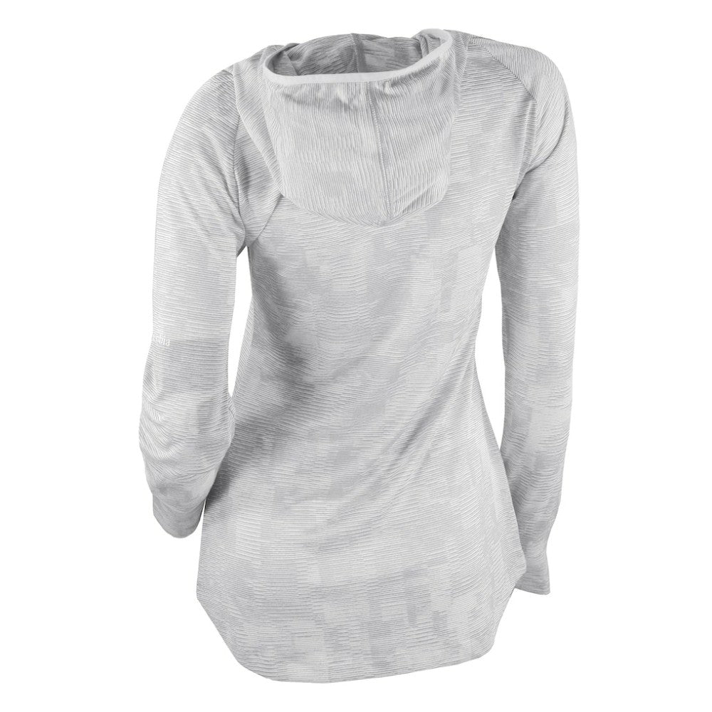 White Detroit Tigers Columbia Women's Omni-Wick Sunday Ball Raglan Pullover Hoodie