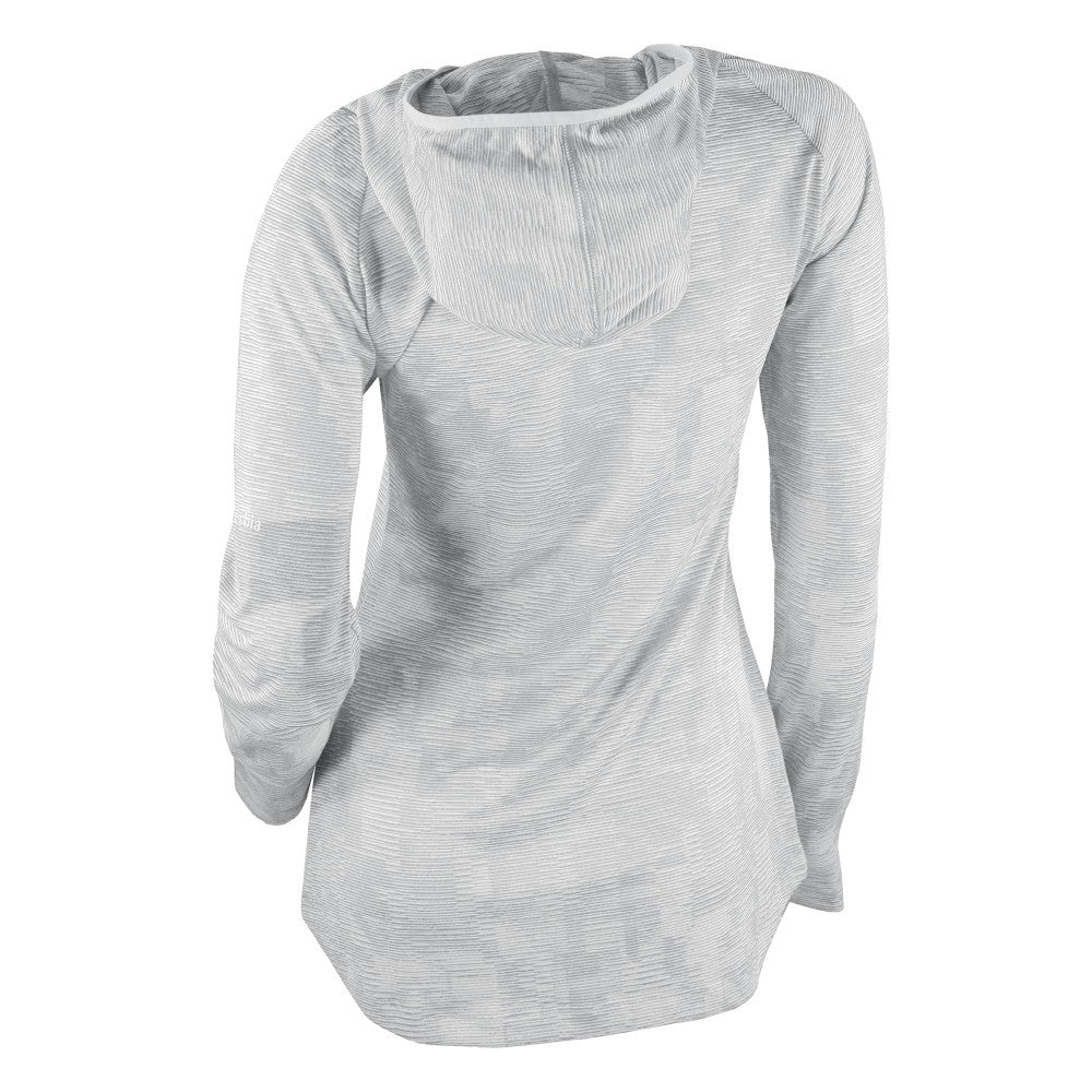 White New York Mets Columbia Women's Omni-Wick Sunday Ball Raglan Pullover Hoodie