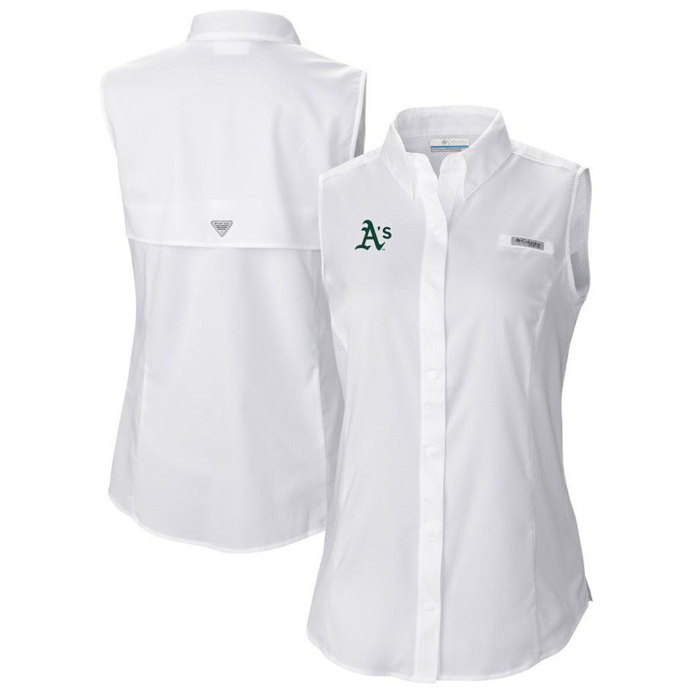 White Athletics Columbia Women's Tamiami Sleeveless Shirt