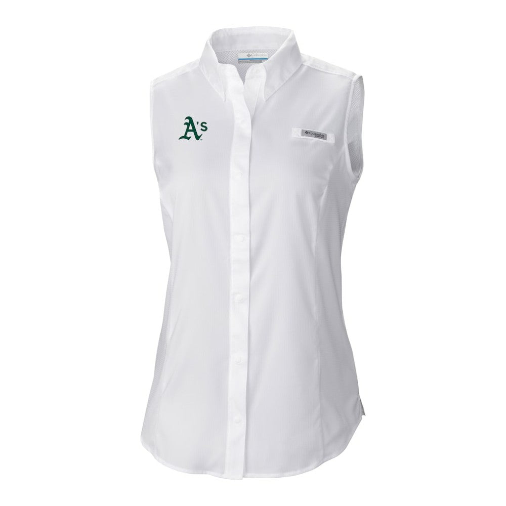White Athletics Columbia Women's Tamiami Sleeveless Shirt