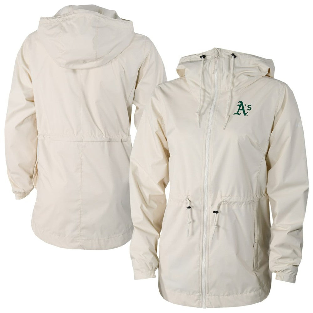 Cream Athletics Columbia Women's Lily Park Full-Zip Rain Jacket