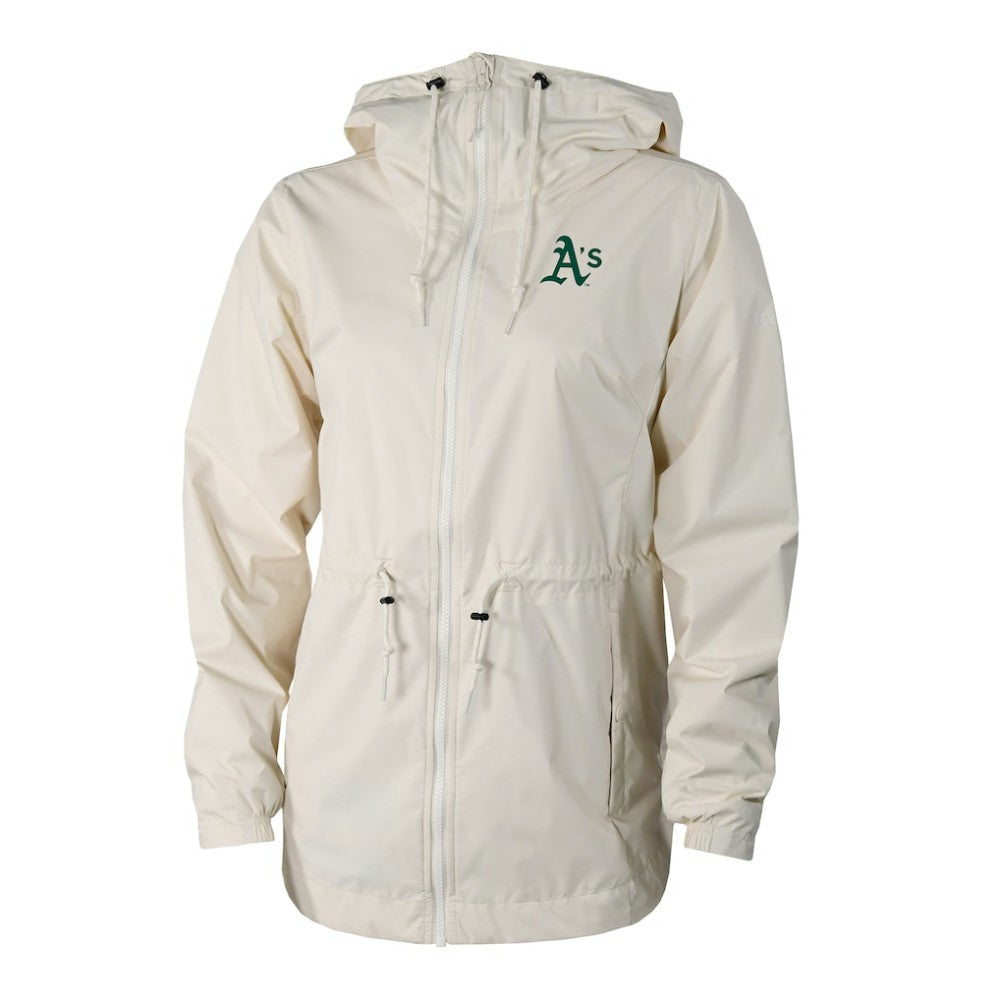 Cream Athletics Columbia Women's Lily Park Full-Zip Rain Jacket