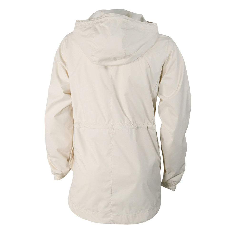 Cream Milwaukee Brewers Columbia Women's Lily Park Full-Zip Rain Jacket