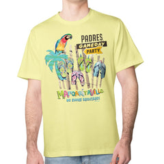 Yellow San Diego Padres Margaritaville Gameday Party T-Shirt