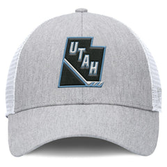 NHL Utah Mammoth Fanatics Utah Badge Trucker Adjustable Hat