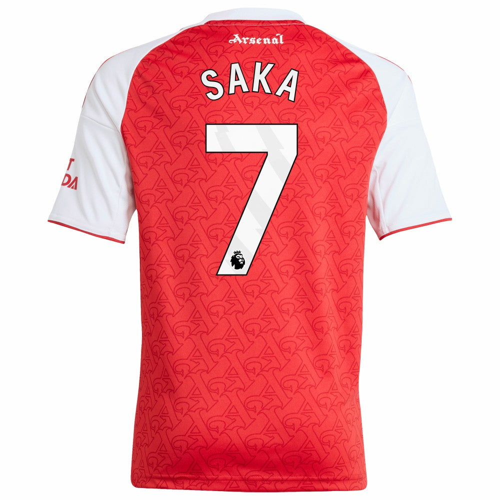 Bukayo Saka Arsenal Youth 2025/26 Home Replica Player Jersey