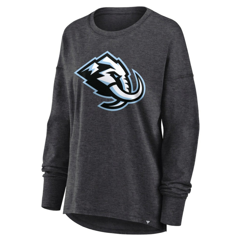 NHL Utah Mammoth Fanatics Women's Primary Logo Legacy Long Sleeve T-Shirt
