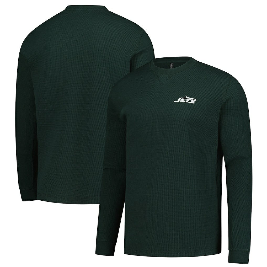 Dunbrooke Cavalier Waffle Long Sleeve T-Shirt - New York Jets T-shirts