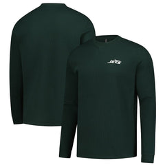 Dunbrooke Cavalier Waffle Long Sleeve T-Shirt - New York Jets T-shirts