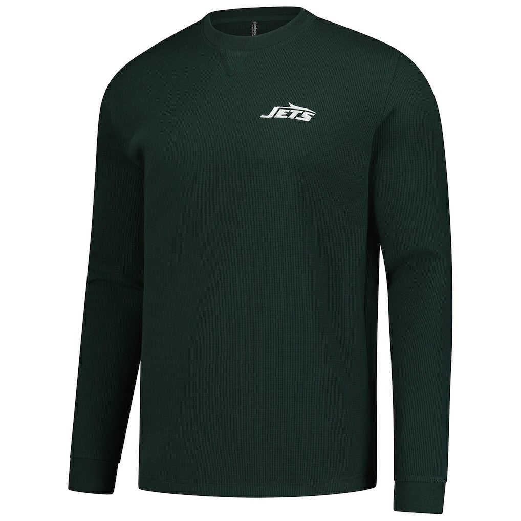 Dunbrooke Cavalier Waffle Long Sleeve T-Shirt - New York Jets T-shirts