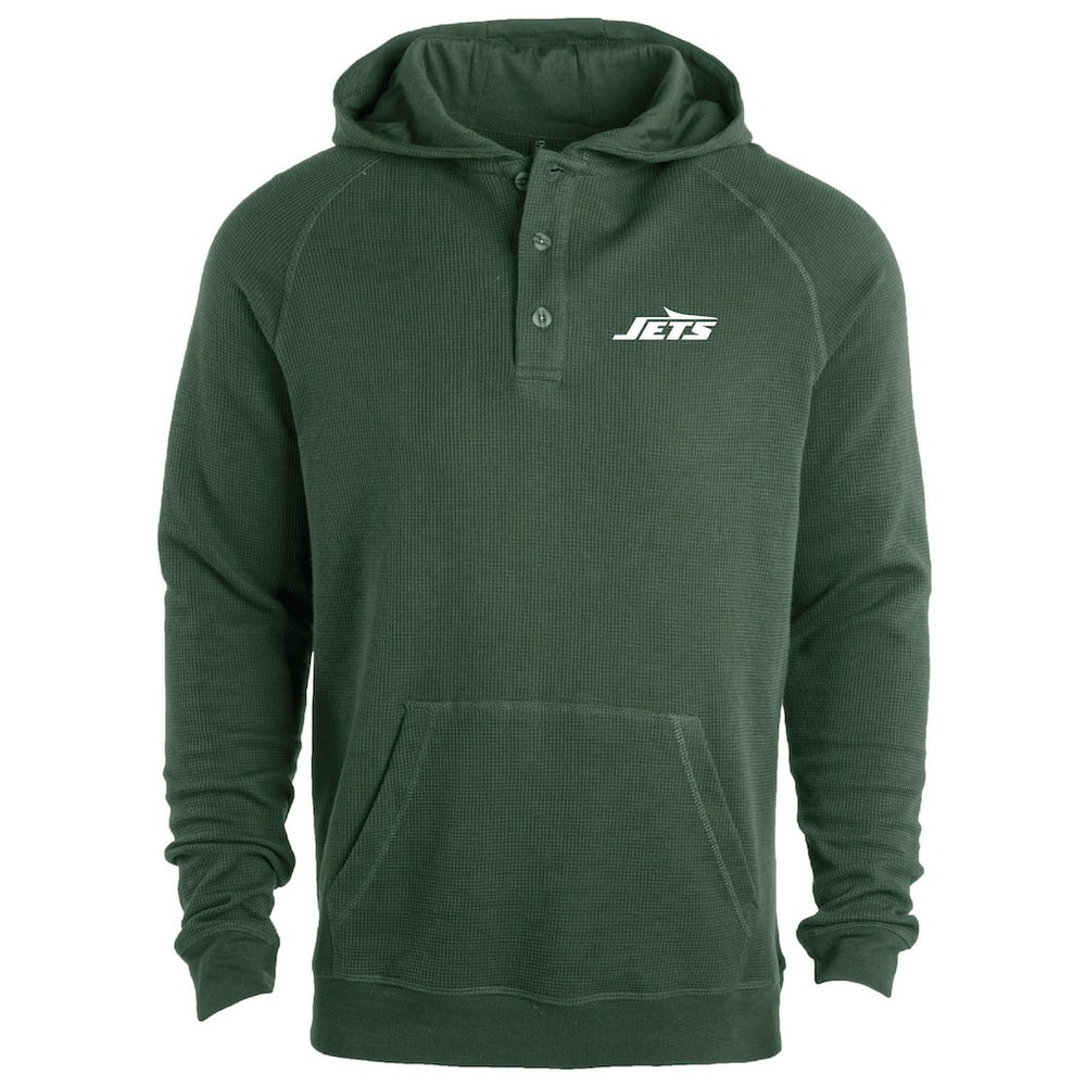 Dunbrooke Montana Raglan Thermal Hoodie - New York Jets Hoodies